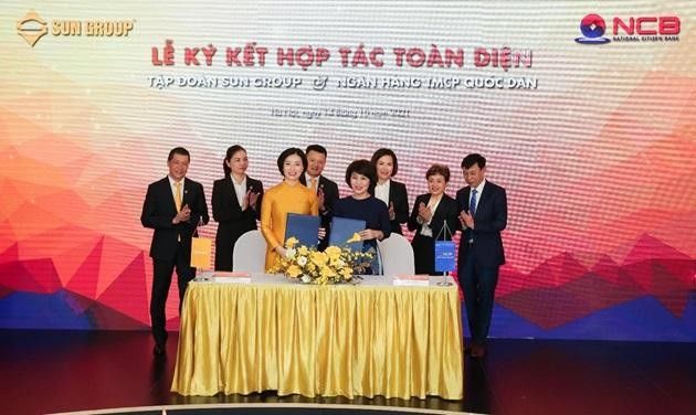 Sun Group và NCB ký kết thỏa thuận hợp tác toàn diện