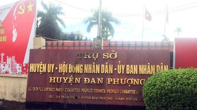 Bộ Tư pháp kiến nghị UBND huyện Đan Phượng hủy kết quả đấu giá nhiều lô đất vì có vi phạm.