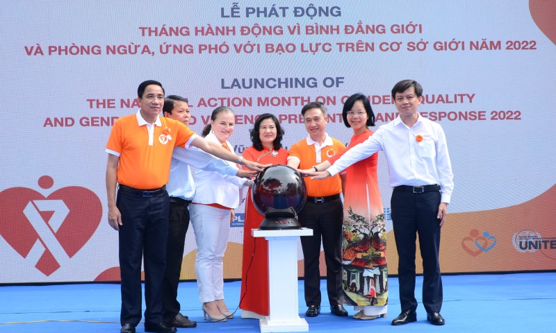 Lễ phát động Tháng hành động vì bình đẳng giới năm 2022.