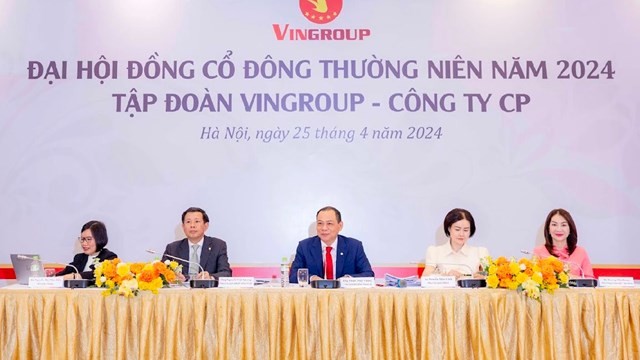 Kỳ họp Đại hội đồng cổ đông thường niên năm 2024 của Vingroup nhận được sự quan tâm, tham gia của đông đảo các cổ đông.