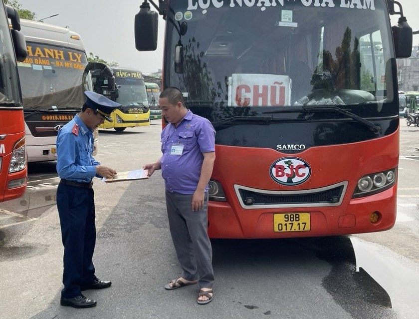 Thanh tra Sở Giao thông Vận tải (GTVT) Hà Nội: Đẩy mạnh công tác kiểm tra, xử lý vi phạm trong Quý I/2024