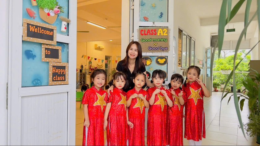 Gia Lâm (Hà Nội): Tấm gương cô giáo mầm non tận tâm, sáng tạo, yêu nghề mến trẻ