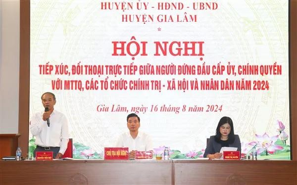 Gia Lâm (Hà Nội): Phát huy tốt vai trò giám sát của HĐND 