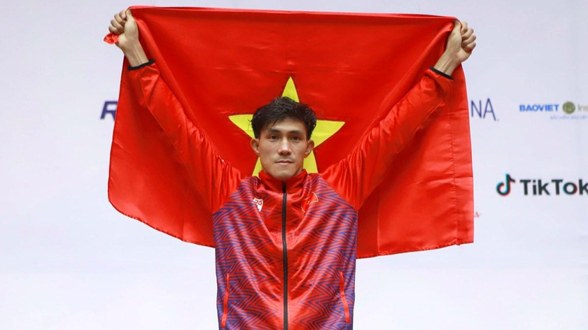 Nguyễn Trần Duy Nhất HCV SEA Games hạng cân 60kg 