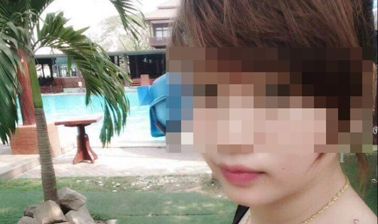 Nạn nhân Phạm Thị Xuân tử vong trên đường đi chơi về (ảnh Facbook)