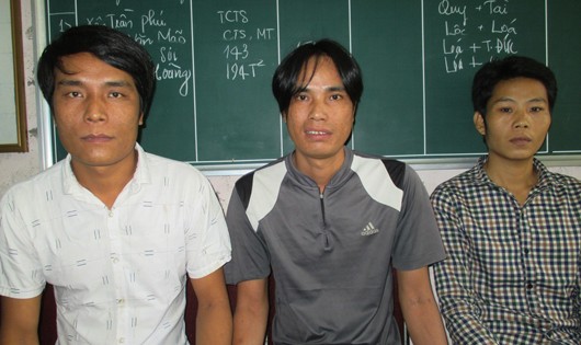 Ba đối tượng Mạo, Hải và  Sá tại CQĐT