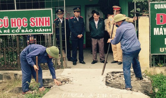 18 đường ngang, lối đi dân sinh trái phép sẽ được đóng lại trong những ngày tới để đảm bảo an toàn. 