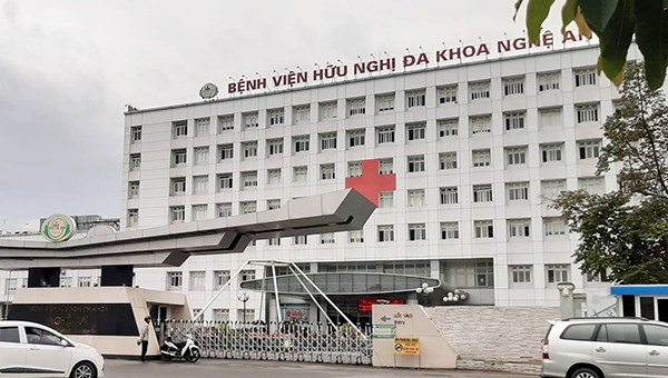 Bệnh viện Hữu nghị đa khoa Nghệ An.