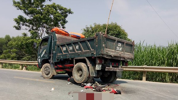 Vụ tai nạn khiến 1 người tử vong ngày 30/4. Ảnh: baonghean