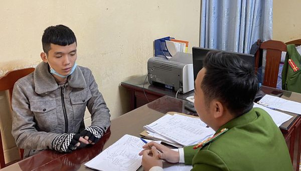 Võ Ngọc Trung tại CQĐT.