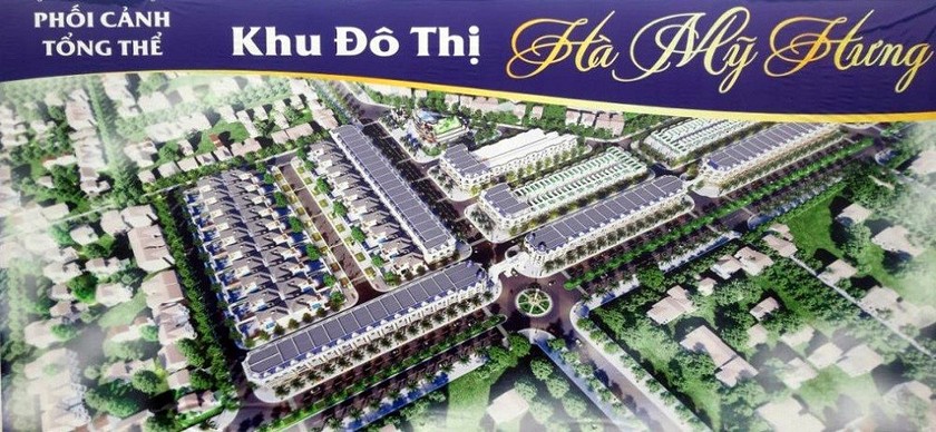 Phối cảnh tổng thể dự án Hà Mỹ Hưng