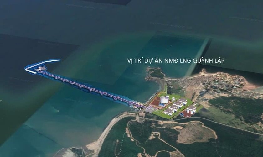 Dự án Nhà máy Nhiệt điện LNG Quỳnh Lập có tổng mức đầu tư khoảng 2,15 tỷ USD. 