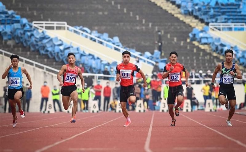 Giải điền kinh tiền SEA Games 31 diễn ra ngày 23 tới 27/4.