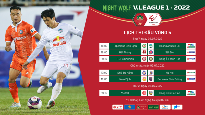 Trước vòng 5 Night Wolf V.League 1-2022: Sẽ nhiều bất ngờ 