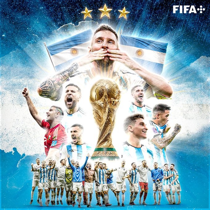 Argentina vô địch World Cup