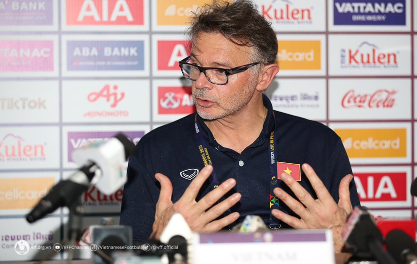 HLV Philippe Troussier: “Đội tuyển Việt Nam giữ vững động lực và hướng đến kết quả tốt nhất trước Iraq”, Ảnh: VFF