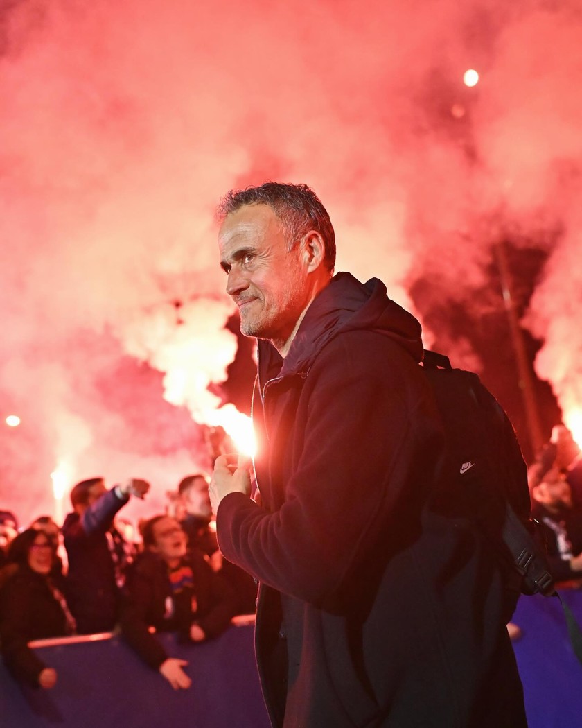 Đội bóng của HLV Luis Enrique đang là ứng viên vô địch mùa giải này