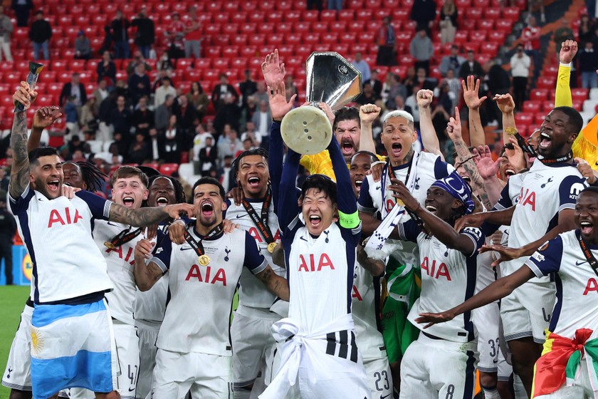 Tottenham hạ MU lên ngôi vô địch (Ảnh Spurs)