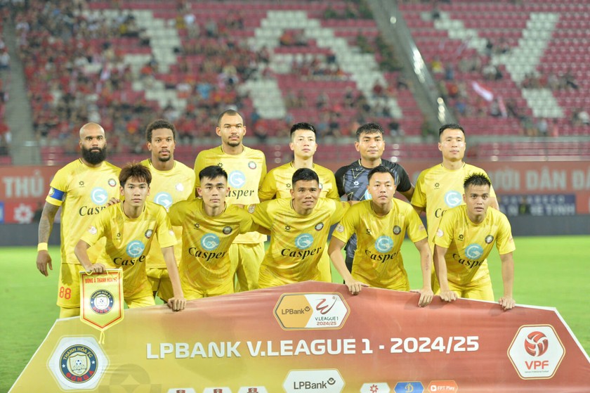 Thanh Hoá không được phép thua nữa tại V.League. (Ảnh VPF)