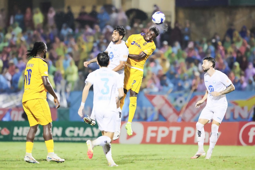 V.League - Giải đấu cao nhất của bóng đá Việt Nam (Ảnh minh họa, nguồn: VPF)