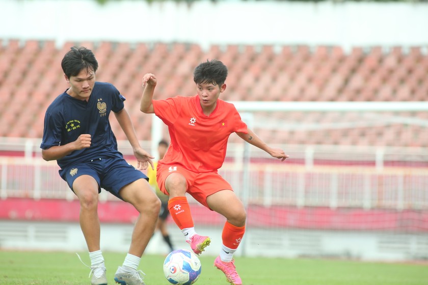 U19 wins big in Southeast Asia tournament photo 1 U19 thắng đậm trước giải Đông Nam Á ảnh 1