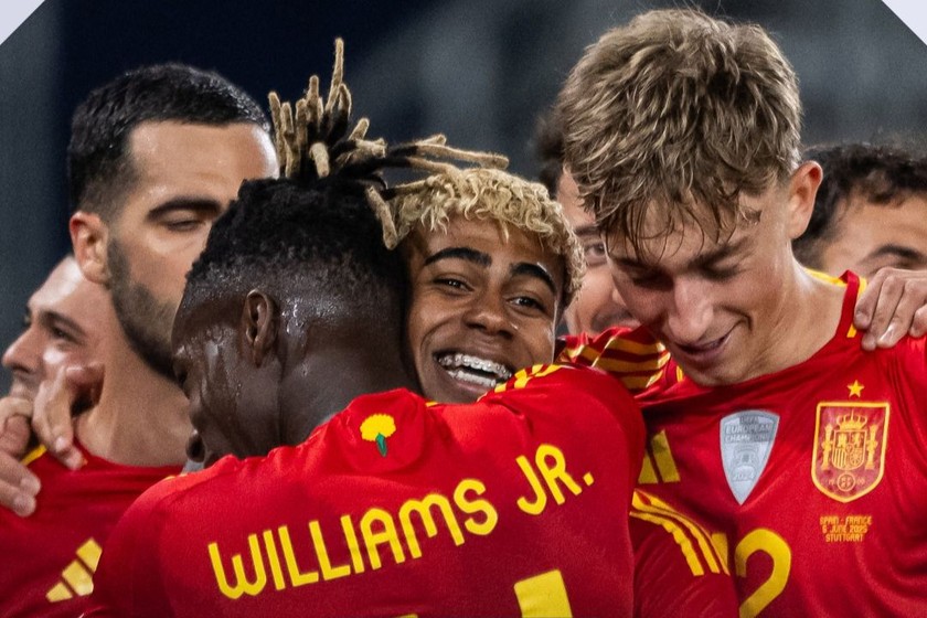 Tây Ban Nha sẽ vô địch Nations League với đội hình trẻ trung (Ảnh: UEFA)