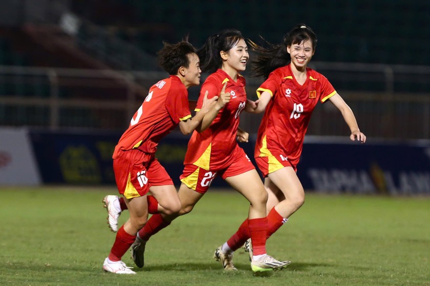 U19 nữ Việt Nam đã có một giải đấu chất lượng (Ảnh VFF)