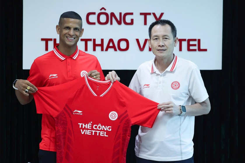 Thể Công chính thức công bố việc chiêu mộ thành công Lucao (Ảnh: Thể Công)
