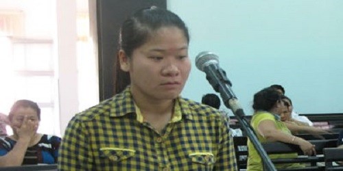 Bị cáo Trang.