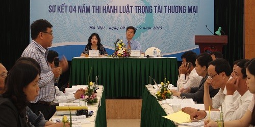 Tại Hội nghị sơ kết Luật, nhiều ý kiến mong muốn có cam kết chính trị về vấn đề hỗ trợ của Tòa án với trọng tài.