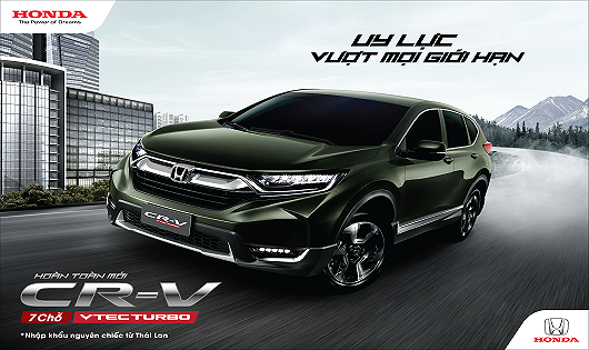 Vẫn chịu thuế nhập khẩu 30%, CR-V thế hệ thứ 5 hoàn toàn mới có giá gần 1,3 tỷ đồng