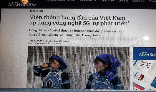 Bài viết trên tờ Nikkei Asian Review