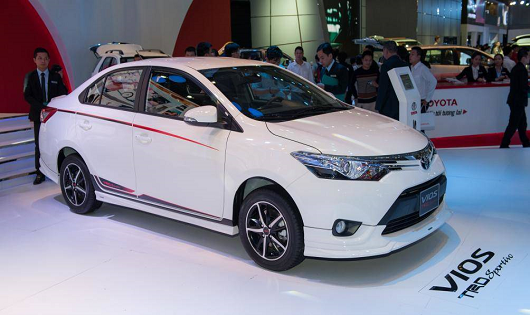 Hơn 200 xe Vios trong diện triệu hồi