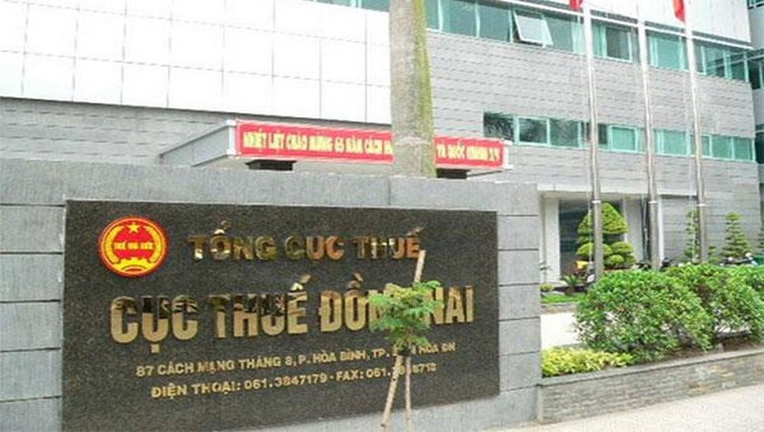 Cục Thuế Đồng Nai là một trong 3 Cục Thuế trong danh sách thanh tra của Bộ Tài chính