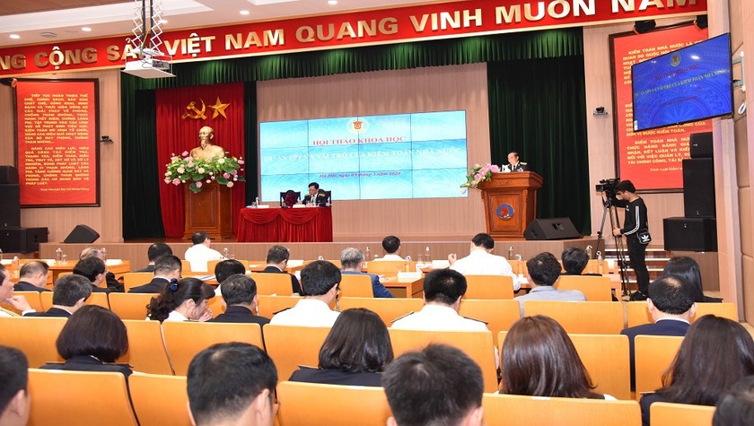 Hội thảo  “Dự án PPP và vai trò của KTNN”.