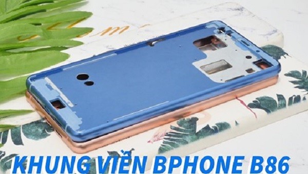 Hình ảnh khung viền của chiếc Bphone sắp ra mắt.