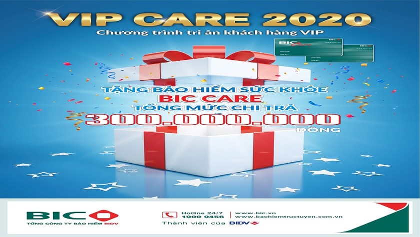 BIC triển khai chương trình tri ân VIP Care 2020