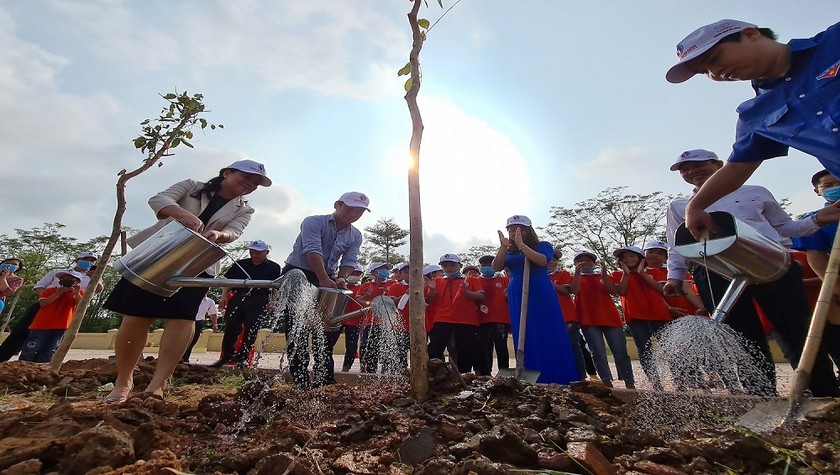  Chương trình được phát động tại Trường Tiểu học và Trung học cơ sở Bồ Sao, xã Bồ Sao, huyện Vĩnh Tường, tỉnh Vĩnh Phúc.