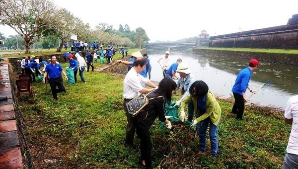 Ảnh minh hoa: Nâng cao vai trò của cộng đồng trong BVMT.