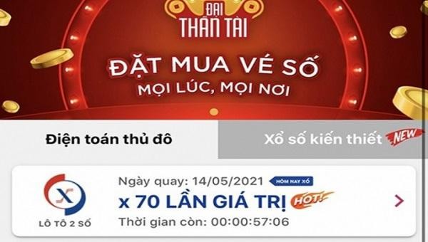 Bộ Tài chính khẳng định doanh nghiệp cung cấp dịch vụ “Đặt 1 ăn 70” là hành vi vi phạm pháp luật.