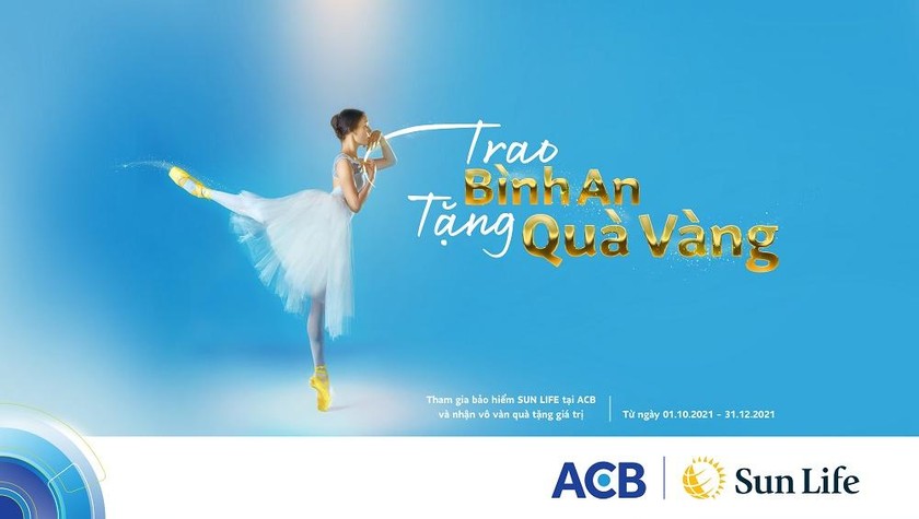 Sun Life khuyến mãi cho khách hàng mua bảo hiểm qua kênh phân phối ACB với tổng giá trị quà tặng hơn 21 tỷ đồng