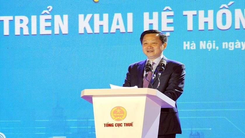 Phó Thủ tướng Lê Minh Khái phát biểu tại Hội nghị