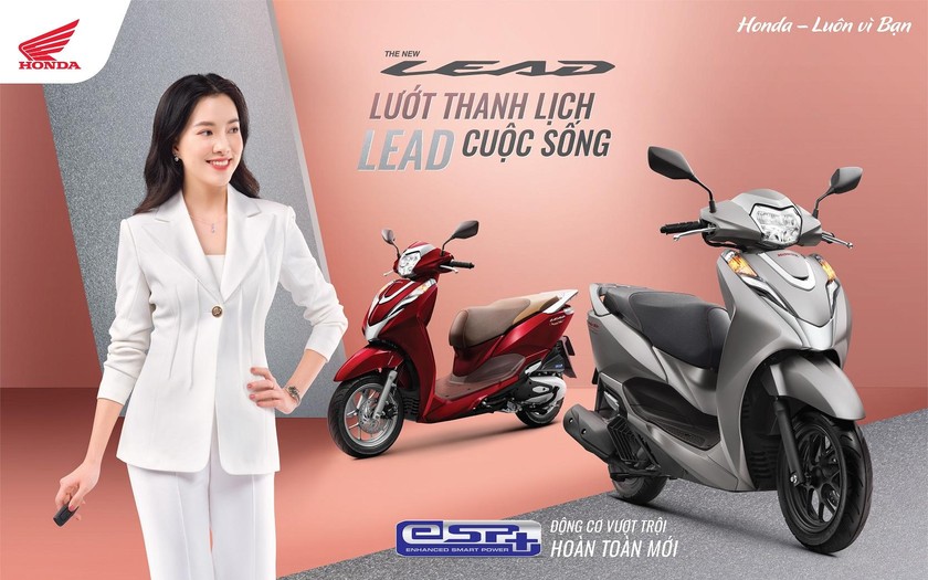 Ra mắt phiên bản hoàn toàn mới LEAD 125cc 