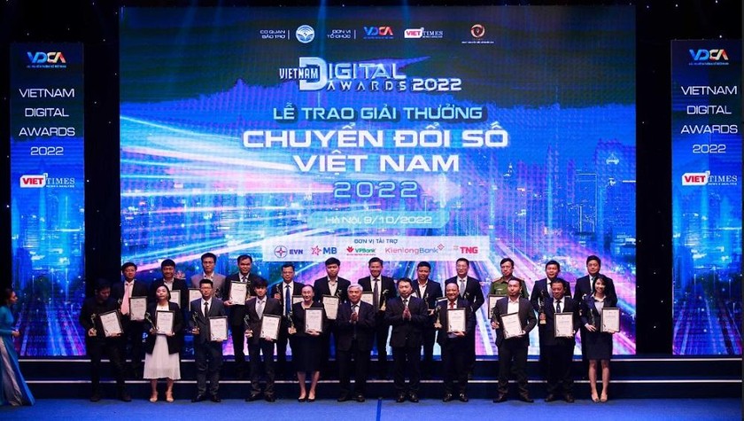 Trao Giải thưởng Chuyển đổi số Việt Nam năm 2022