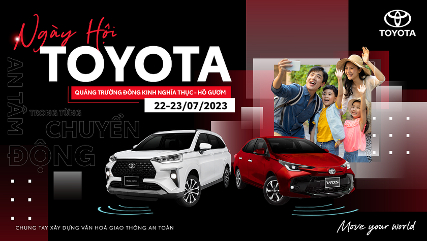 Toyota Việt Nam tổ chức sự kiện 'Ngày hội Toyota' tại Hà Nội