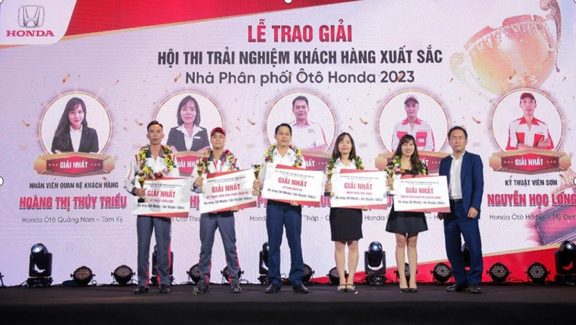 5 thí sinh giành Giải Nhất ở các Hạng mục thi