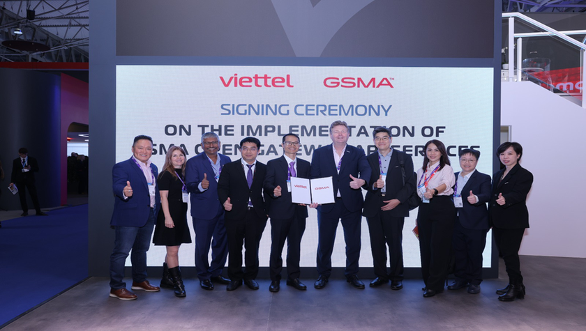 Viettel là nhà khai thác Việt Nam duy nhất tham gia sáng kiến Cổng mở của Hiệp hội di động toàn cầu
