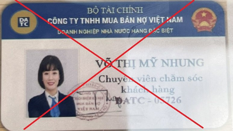 Hình ảnh giả mạo (ảnh: DATC)