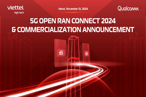 '5G Open RAN Connect 2024' – Sự kiện quốc tế về 5G Open RAN đầu tiên tại Việt Nam