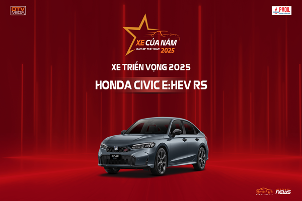 Honda Civic e:HEV RS và Honda City RS nhận danh hiệu “Xe được yêu thích nhất”